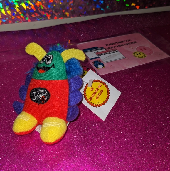 Vintage Y2K Bug 90s keychain - Picture 2 of 4